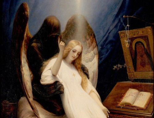 Horace Vernet - Anděl smrti